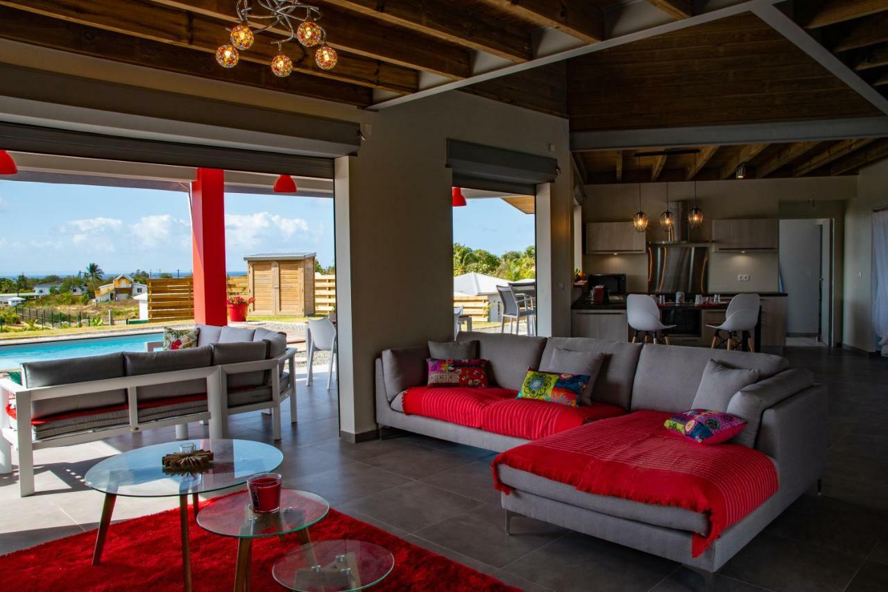 Residence Eden Ocean Avec Vue Mer Сен-Франсуа Екстер'єр фото